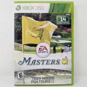Tiger Woods PGA Tour 12 The Masters (Xbox 360, 2011) Complete Tested